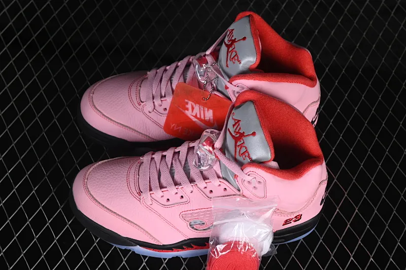 All categories Air Jordan Jordan series basketball shoes Air Jordan 5 TG version Awake NY x Air Jordan 5 "Arctic Pink" AJ5 Joe 5 joint pink top layer basketball shoes DV4982-600